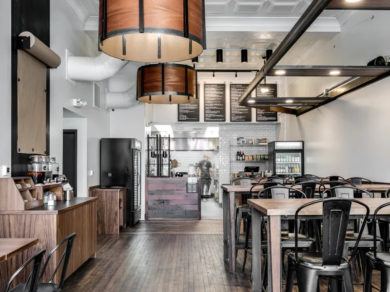 salt and forge interior seating and counter